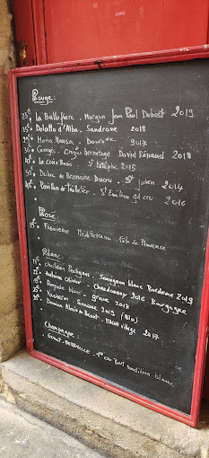 Bar Cave de la Monnaie menu 5
