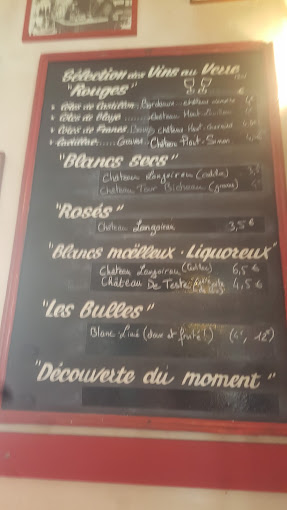 Bar Cave de la Monnaie menu 2